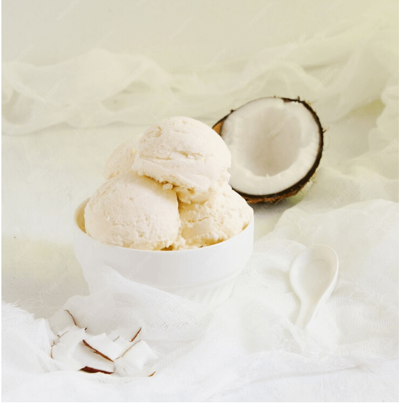 Homemade Coconut Ice Cream A Creamy Delight Recipe Range